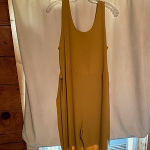 Mustard jumpsuit